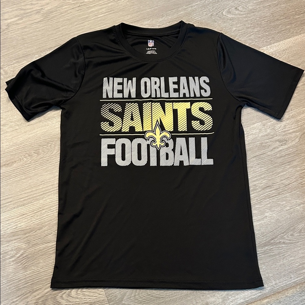 SALE🎈4/$10🎈NFL Black and Gold New Orleans Saints Tee- Boys